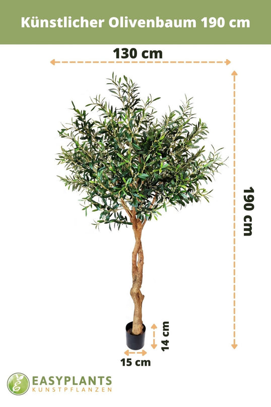 Künstlicher Olivenbaum 190 cm